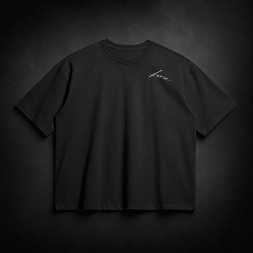 KORRE European Style Tee — Black