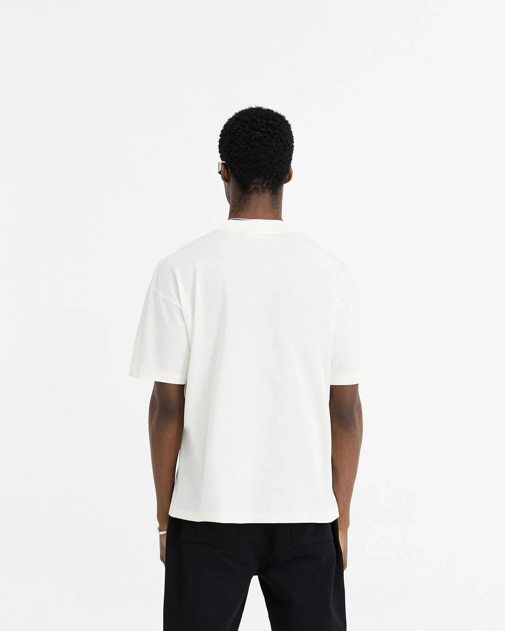 Korre Script Tee White